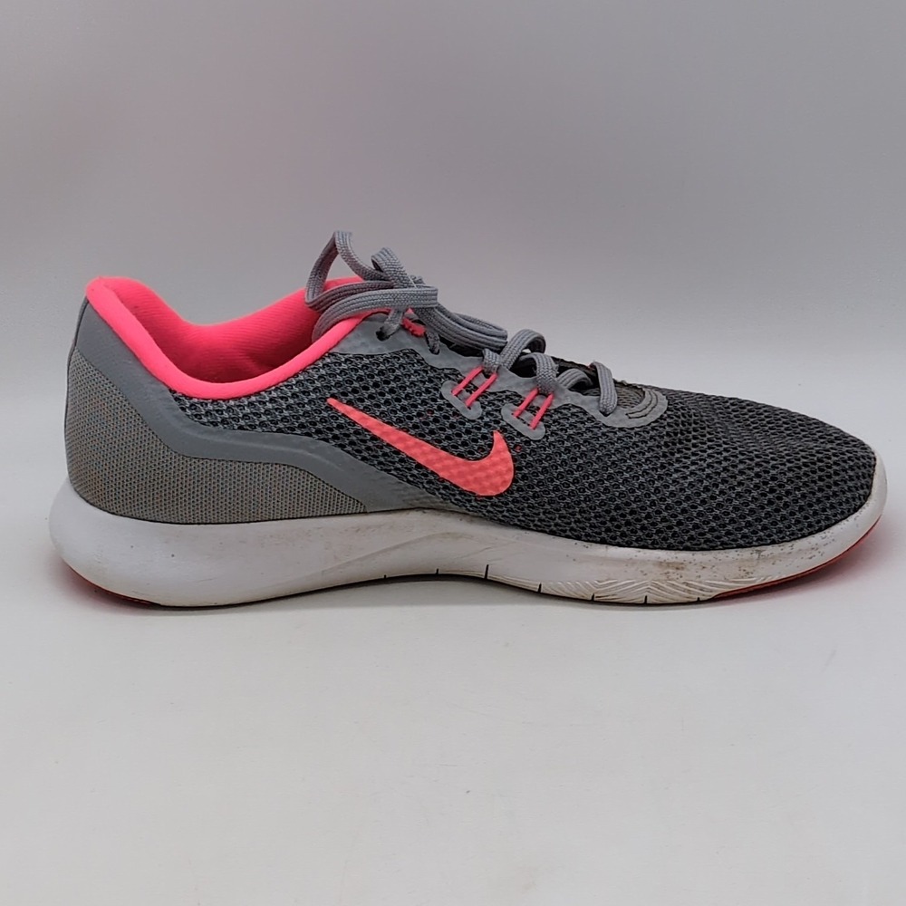 Nike‎ Sneakers Womens Flex Trainer 7 Gray Pink 8.5 Running Shoes 898479-006 - Picture 7 of 12